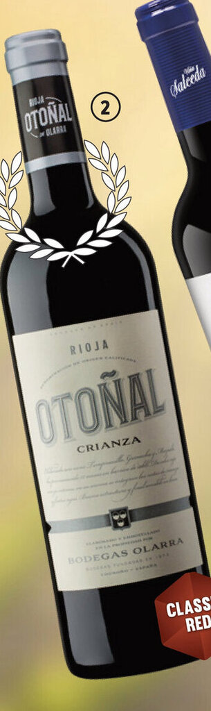 Otonal Rioja Crianza, 1 fles aanbieding bij Gall & Gall