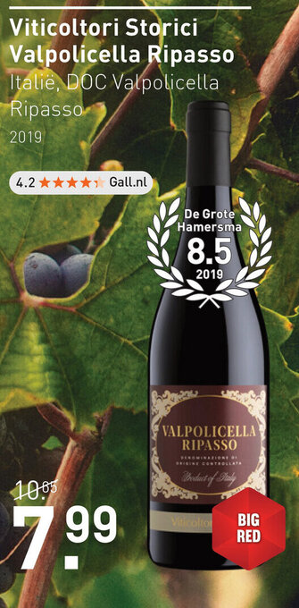 Gall & Gall Viticoltori storici valpolicella ripasso aanbieding