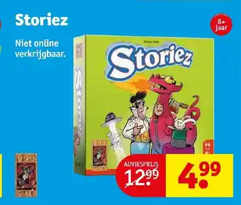 Kruidvat Storiez aanbieding