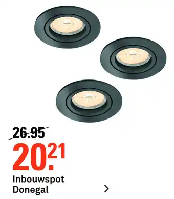 Karwei Inbouwspot Donegal aanbieding