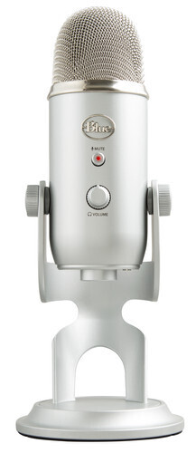 Coolblue Blue yeti silver aanbieding