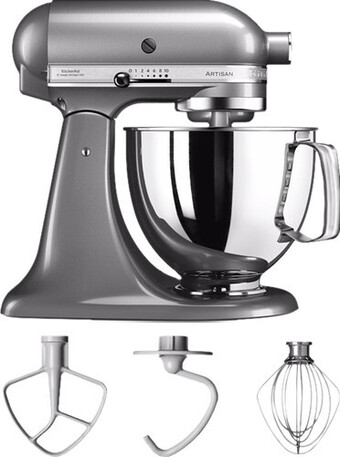 Coolblue Kitchenaid artisan mixer 5ksm125 contourzilver aanbieding