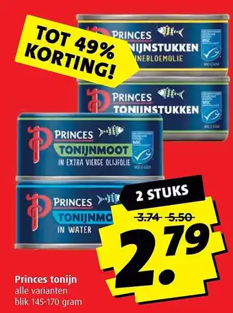 Boni Princes tonijn aanbieding