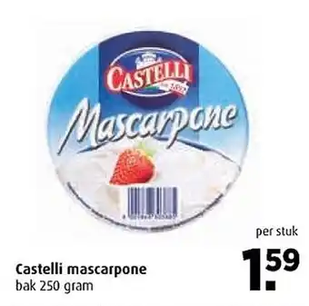 Boni Castelli mascarpone aanbieding