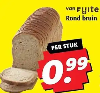 Boni Rond bruin aanbieding