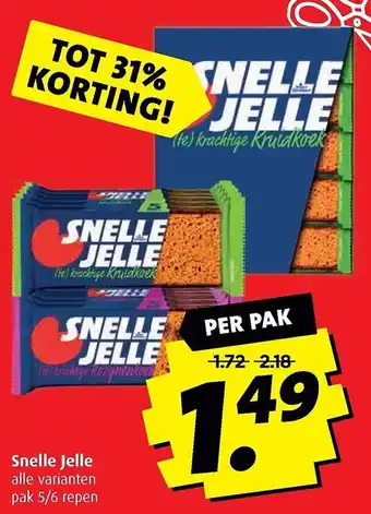 Boni Snelle jelle aanbieding