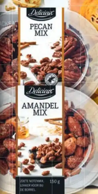 Lidl Zoete notenmix 150 g aanbieding
