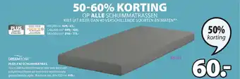 Jysk Dreamzone Plus F30 Schuimmatras 80x200 cm aanbieding