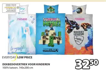 Jysk Dekbedovertrek Voor Kinderen 140x200 cm aanbieding