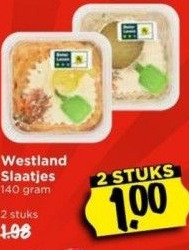 Vomar Voordeelmarkt Westland slaatjes aanbieding