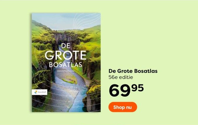 De grote bosatlas 56e editie aanbieding bij The Read Shop