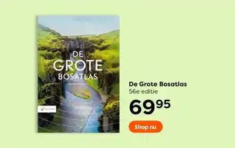 The Read Shop De grote bosatlas 56e editie aanbieding