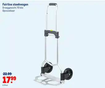 Makro Fairline steekwagen aanbieding