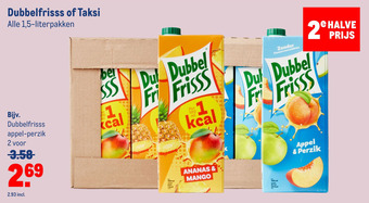 Makro Dubbelfrisss of taksi aanbieding