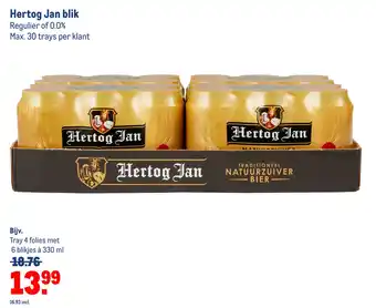 Makro Hertog jan blik aanbieding