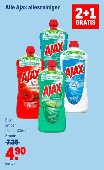 Makro Alle ajax allesreiniger aanbieding