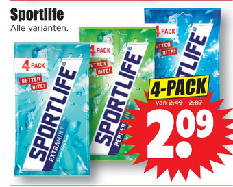 Dirk Sportlife aanbieding