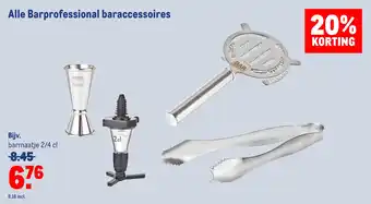 Makro Alle barprofessional baraccessoires aanbieding