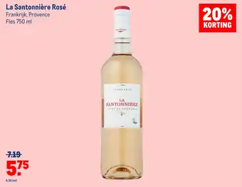 Makro La santonnière rosé aanbieding