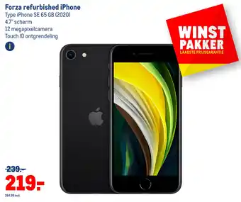 Makro Forza refurbished iphone aanbieding