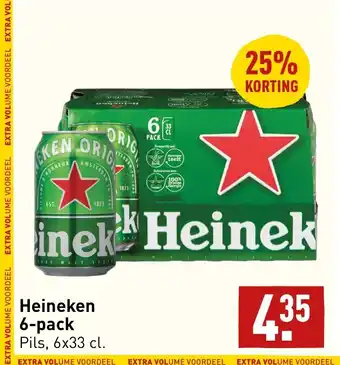 ALDI Heineken 6 x 33 cl aanbieding