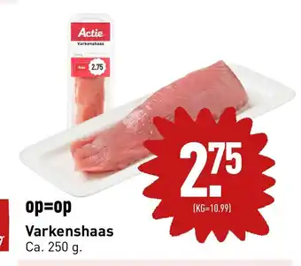 ALDI Varkenshaas 250 g aanbieding