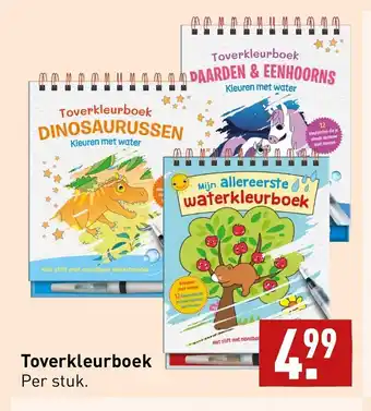 ALDI Toverkleurboek aanbieding