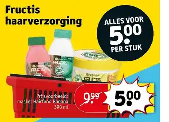 Kruidvat Fructis haarverzorging aanbieding