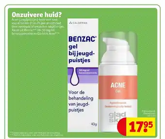 Kruidvat Benzac gel bij jeugdpuistjes, Acne gel aanbieding