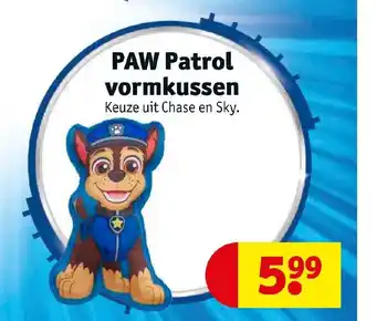 Kruidvat Paw Patrol vormkussen aanbieding