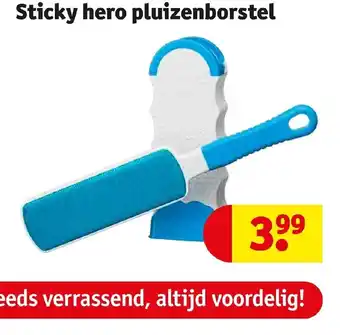 Kruidvat Sticky hero pluizenborstel aanbieding