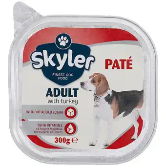 Action Skyler hondenvoer paté aanbieding