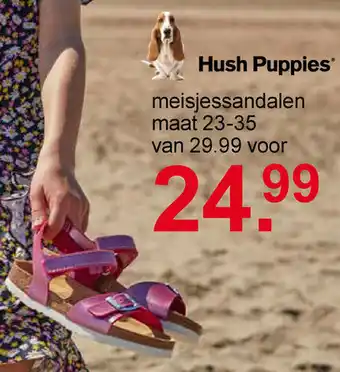 Scapino Hush Puppies Meisjessandalen mt. 23-35 aanbieding