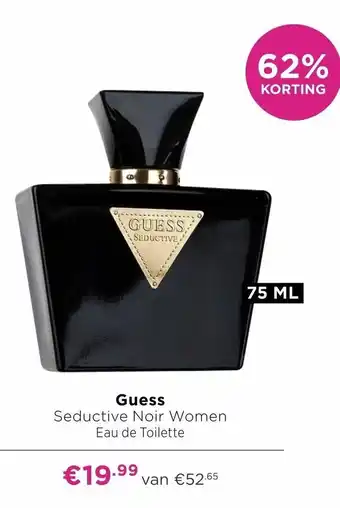 ICI Paris XL Guess Seductive Noir Women edt 75ml aanbieding