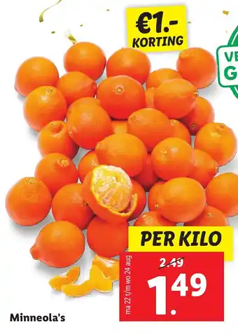 Lidl Minneola's aanbieding