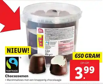 Lidl Chocozoenen 650g aanbieding