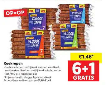 Lidl Koekrepen 385g aanbieding