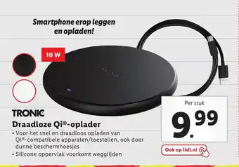 Lidl Draadloze Qi -oplader aanbieding