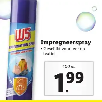 Lidl Impregneerspray 400ml aanbieding