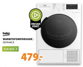 Expert Warmtepopmdroger DS7444CX aanbieding