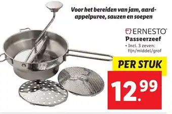 Lidl Passeerzeef aanbieding