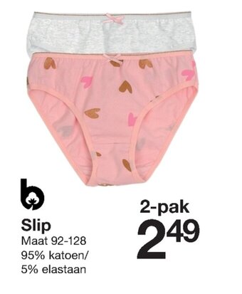 Zeeman Slip aanbieding
