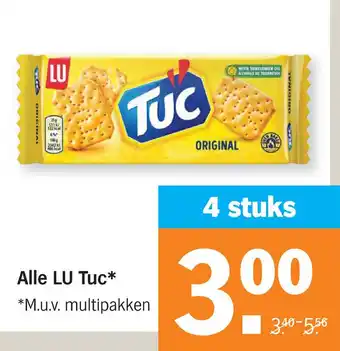 Albert Heijn Alle lu tuc aanbieding