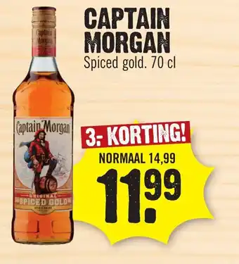 Super Dirck 3 Captain Morgan 70cl aanbieding