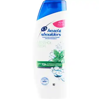 Dekamarkt Head & shoulders shampoo menthol fresh aanbieding