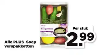 PLUS Alle Soep verspakketten aanbieding