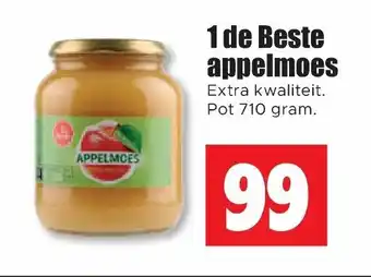 Dirk 1 de Beste appelmoes 710g aanbieding