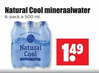 Dirk Natural Cool mineraalwater 500ml aanbieding