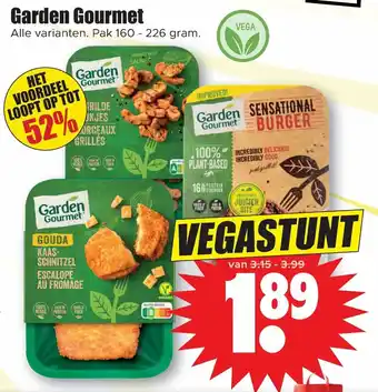 Dirk Garden Gourmet 160 - 226g aanbieding