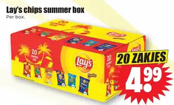 Dirk Lay's chips summer box aanbieding